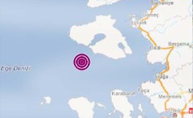Ege Denizi’nde 4.3’lük deprem
