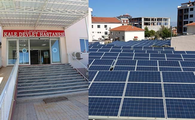Hastanenin elektrik tüketiminin tamamı güneş enerjisiyle karşılanıyor