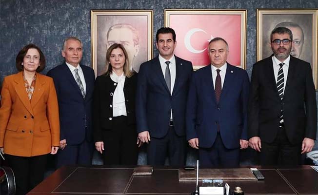 MHP heyetinden AK Parti İl Başkanı Güngör'e ziyaret