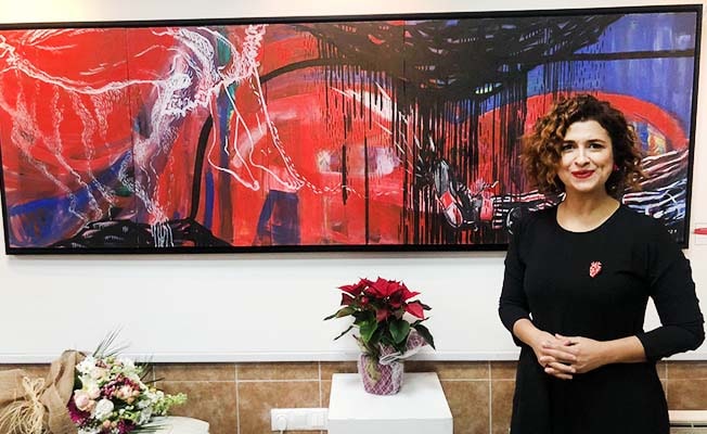 Ressam Bahar Bilici Öztürk'ten 'Uzun bir hikaye' sergisi