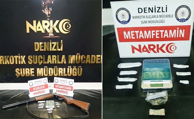 Denizli’de uyuşturucu satıcısı 14 kişi tutuklandı