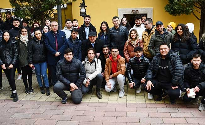 Başkan Şevik, PAÜ Coğrafya bölümü öğrencilerini ağırladı