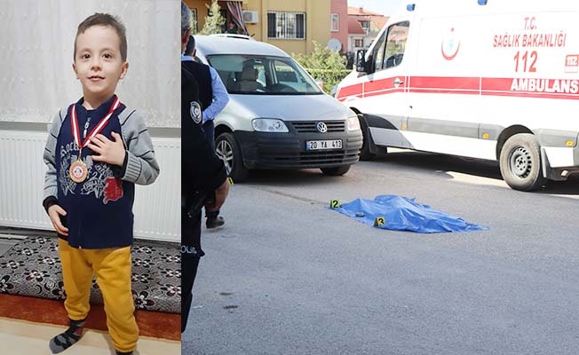 Hafif ticari aracın çarptığı 7 yaşındaki Ömer hayatını kaybetti