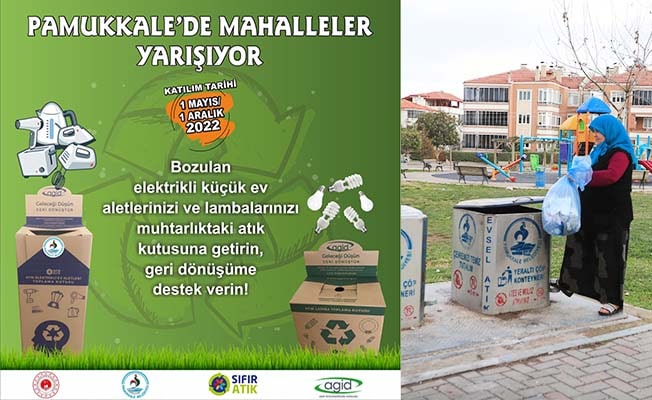 Pamukkale’de en çevreci mahalle yarışmayla belirlenecek