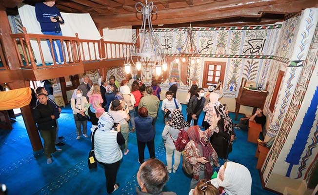 Tarihi Belenardıç Camisi ziyaretçilerini ağırlamaya başladı