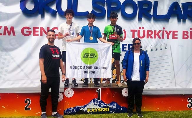 14 yaşındaki Eren Türkiye şampiyonasından dereceyle döndü