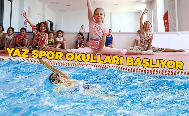 Büyükşehir yaz spor okulları başlıyor