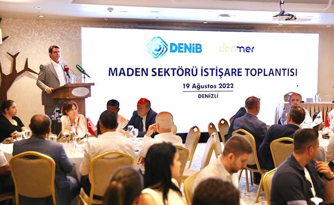 DENİB Başkanı Memişoğlu; "Denizli olarak işlenmiş doğaltaş grubunda Türkiye birincisiyiz"