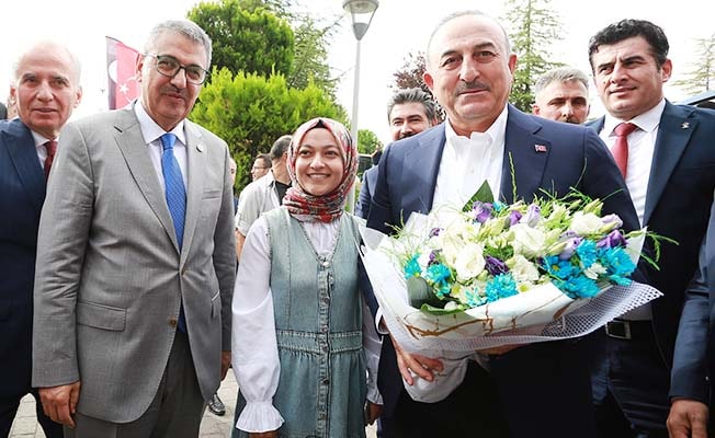 PAÜ, Dışişleri Bakanı Mevlüt Çavuşoğlu’nu ağırladı