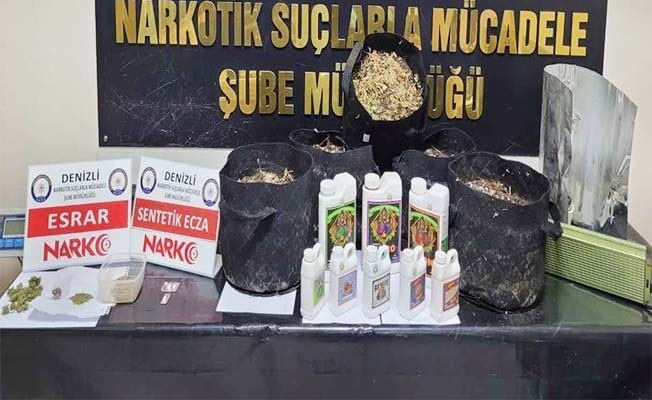 Denizli’de 6 uyuşturucu taciri tutuklandı