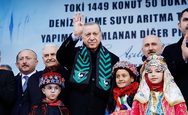 Cumhurbaşkanı Erdoğan: "20 yılda Denizli’ye 35 milyar liralık kamu yatırımı kazandırdık"