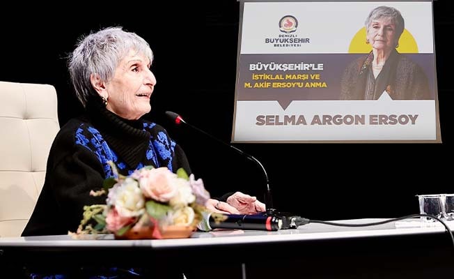 Selma Argon Ersoy; “İstiklal Marşı hem istiklalimizin, hem istikbalimizin marşıdır”