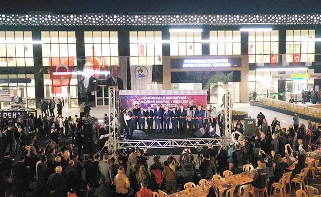 Aktepe Sosyal Tesisleri törenle hizmete açıldı