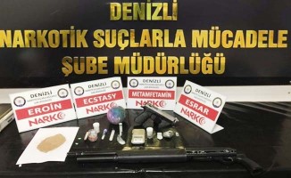 Denizli’de uyuşturucu ticaretine toplam 22 kişi tutuklama