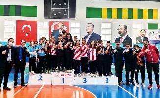 Pamukkale Belediyesporlu sporcular hafta sonu başarıdan başarıya koştu
