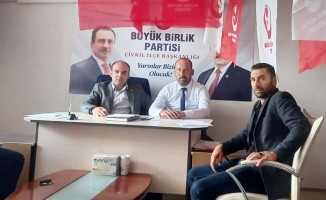 Çivril BBP'de Taşdemir yeniden başkanlık koltuğuna oturdu