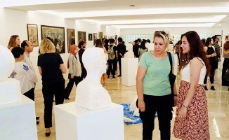 PAÜ Güzel Sanatlar Öğrencilerinin Resim & Heykel Sergisi açıldı