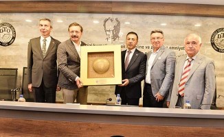 TOBB Başkanı Hisarcıklıoğlu’ndan DTO’nun hizmetlerine övgü
