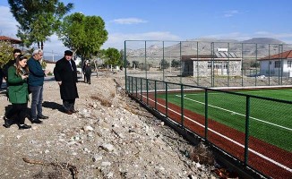 Başkan Şevik, spor yatırımlarını yerinde inceledi