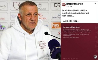 Bandırmaspor'da Denizlispor mağlubiyetinin faturası Bakkal’a kesildi