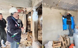 Pamukkale denetim ekibi deprem bölgesinde görev yapıyor