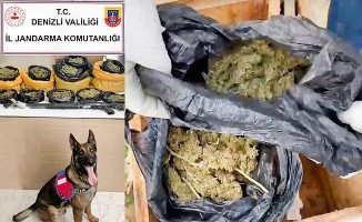Jandarma'dan bağ evine operasyon: 11 kilo esrar ele geçirildi