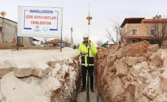 Büyükşehir DESKİ Hançalar’da 26 kilometre içme suyu hattı döşeyecek